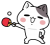 卓球しない？＜ぶち猫　にゃんこ＞