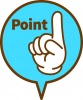  Point ハンドサインふきだし