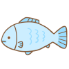シンプルな魚