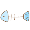 シンプルな魚のホネ