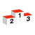 表彰台のイラスト　ベクター・透過PNG