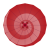 番傘（赤）ベクター・透過PNG