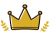 かわいい王冠　金