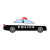パトカー　ベクター・透過PNG