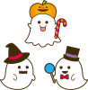 ハロウィンのおばけ