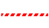マスキングテープ(赤と白)
