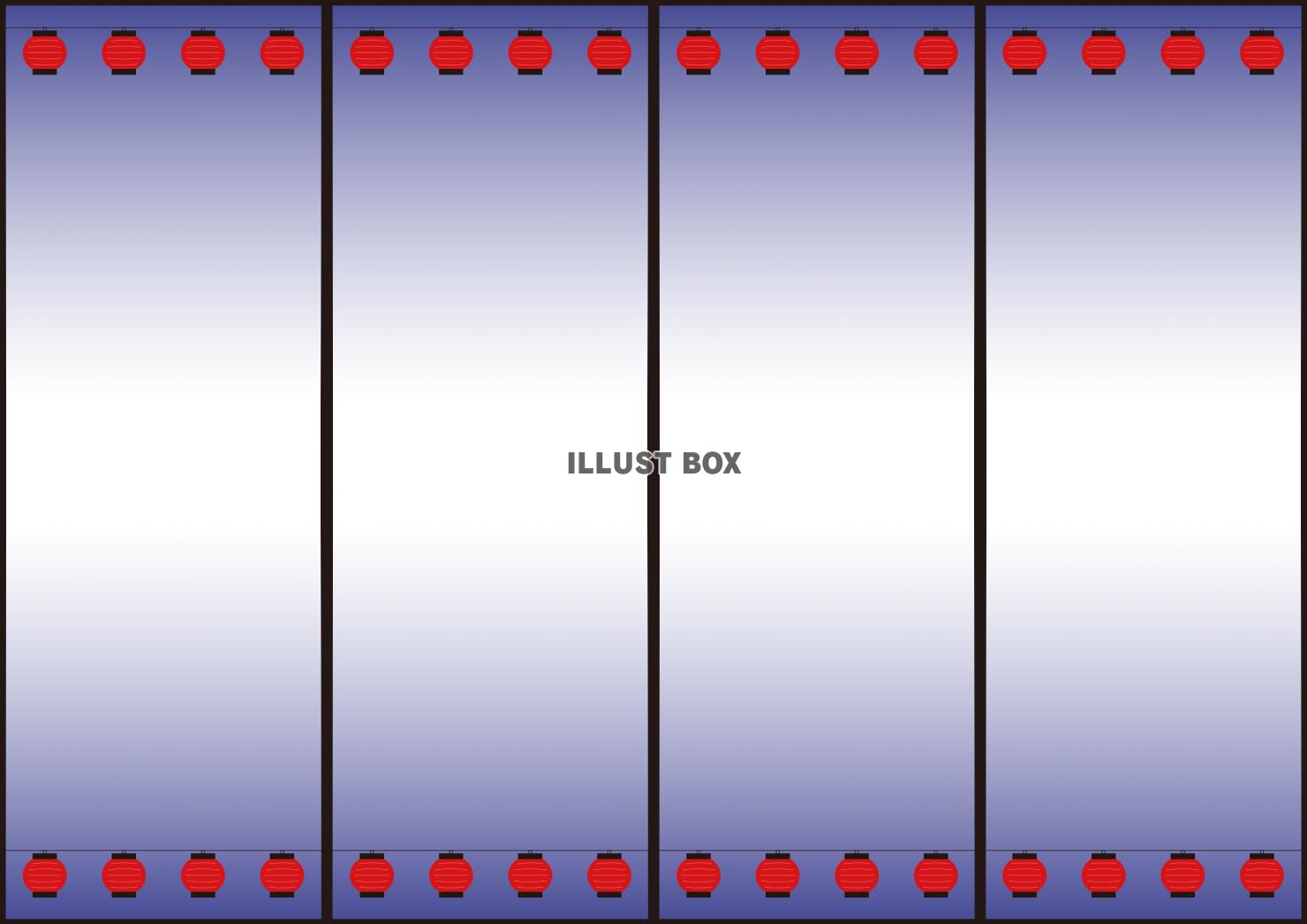 2枠（縁日の出店値札・提灯・グラデ）_eps+png