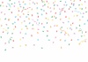 パステルカラーの紙吹雪背景素材★パーティー★誕生日