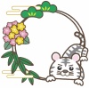 寅04_28（松竹梅フレーム丸06）