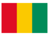 ギニア国旗のイラストフリー素材