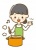 美味しい料理ができた女性