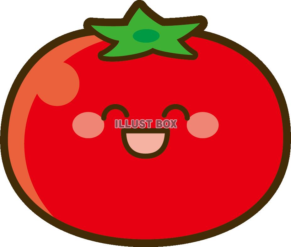 無料イラスト トマトのキャラクター