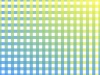 グラデーションギンガムチェック：青×黄色