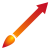 急上昇のHOTな矢印