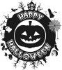 HappyHalloween２　透過PNG