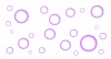 紫のバブルパターン