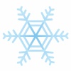 雪の結晶★スノーマーク★冬★アイコン