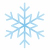 雪の結晶★スノーマーク★冬★アイコン
