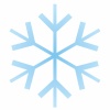 雪の結晶★スノーマーク★冬★アイコン