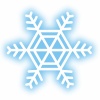 雪の結晶★スノーマーク★冬★アイコン