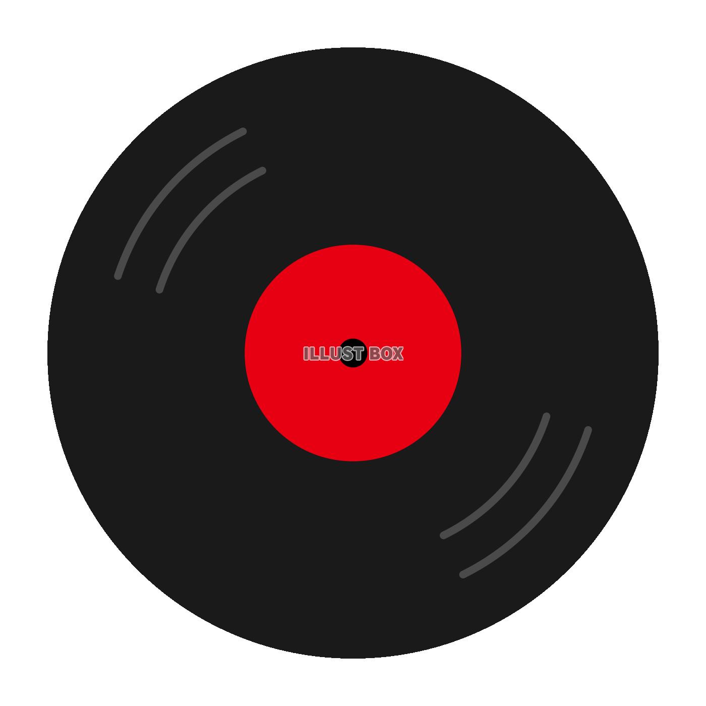 レコードのイラスト