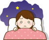 眠れない女性