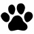 猫★シルエット★猫の足跡