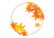 紅葉 和 フレーム・丸