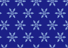 ９背景（雪の結晶４・水色・青色）