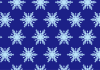 １０背景（雪の結晶５・水色・青色）