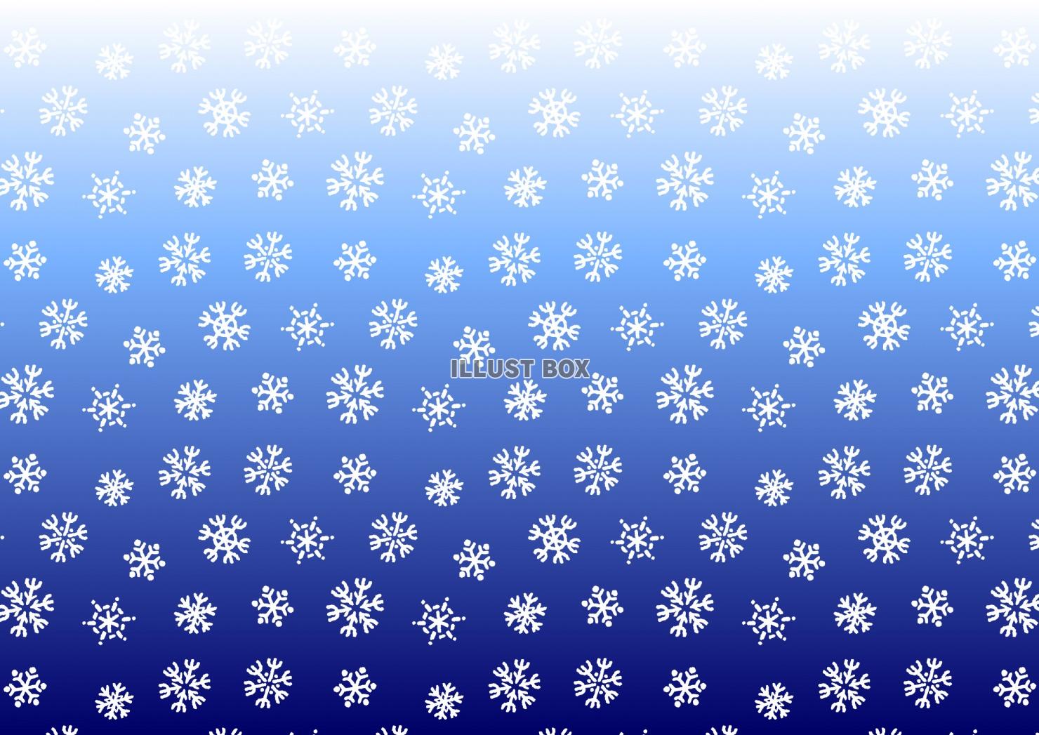雪の結晶パターン（PNGは白い雪のみ・背景透過）