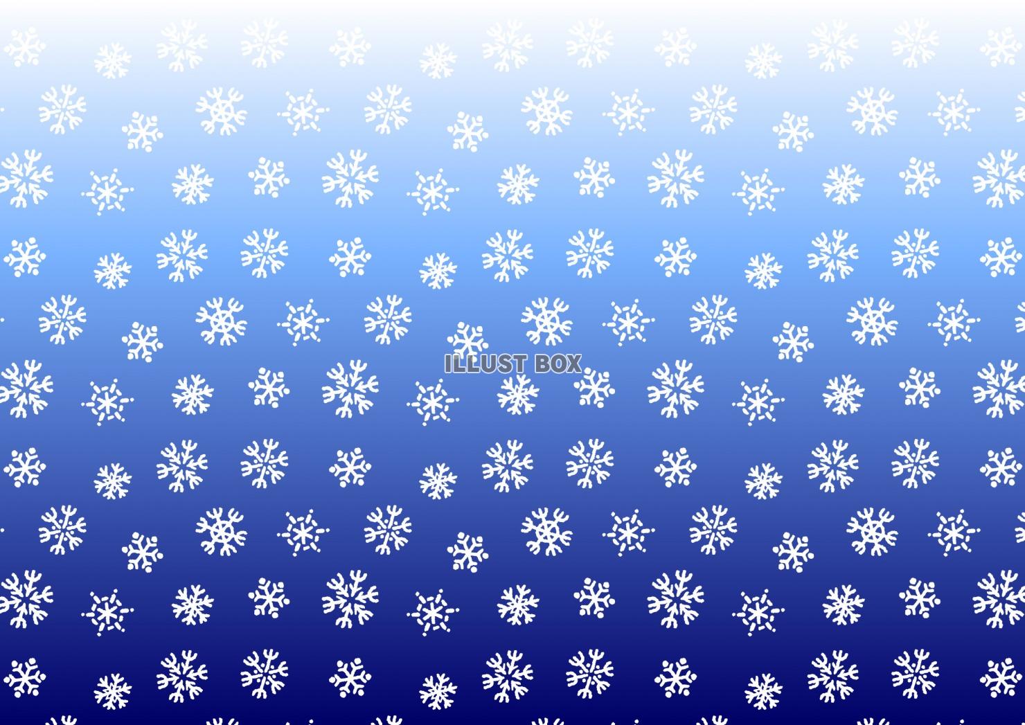 雪の結晶パターン（PNGは白い雪のみ・背景透過）