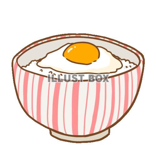 無料イラスト 卵かけご飯