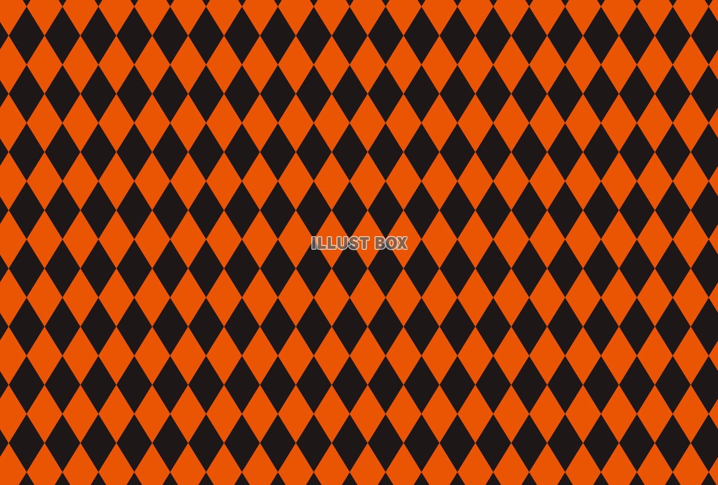 ハロウィンイメージダイヤ柄テクスチャ01