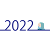 3_年賀状（線・2022・青・アマビエ・横）