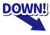 ９_イラスト_矢印・太青・DOWN！・右下