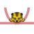 年賀状素材　水引とトラさん