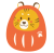 トラの達磨2022年用（寅年）