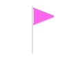 ピンクの旗