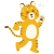 逃げるとら（2022・寅年）