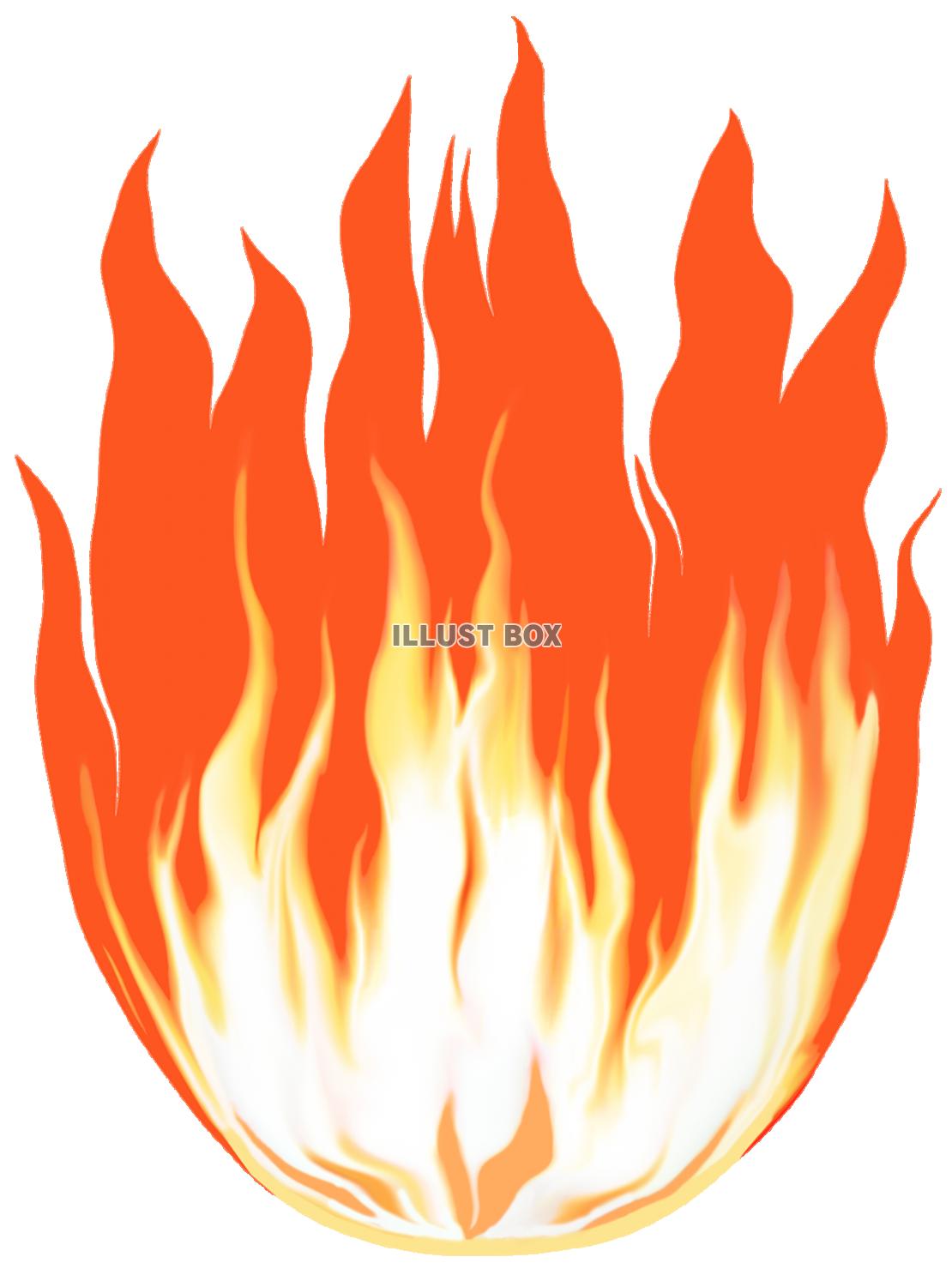 無料イラスト 火炎背景素材イラストシンプル壁紙画像 透過png