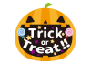 4_イラスト_ハロウィン・ジャックオランタン・Trick or Treat