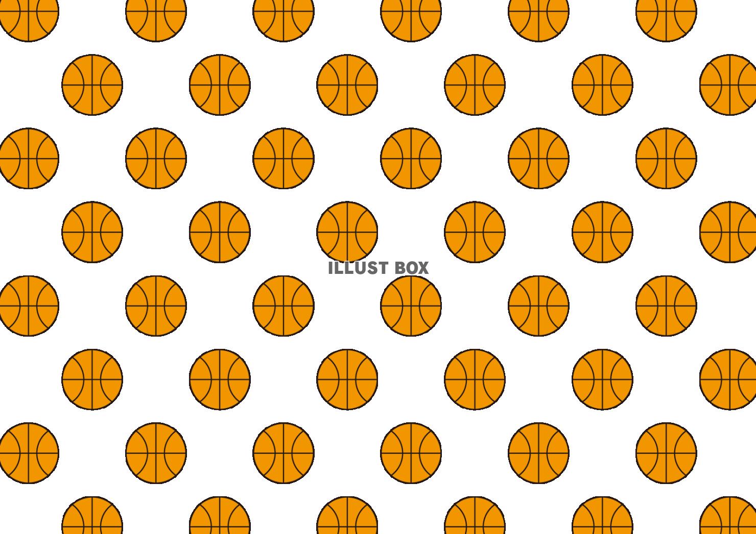 無料イラスト 11 背景 バスケットボール