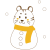トラの雪だるま（寅年・2022