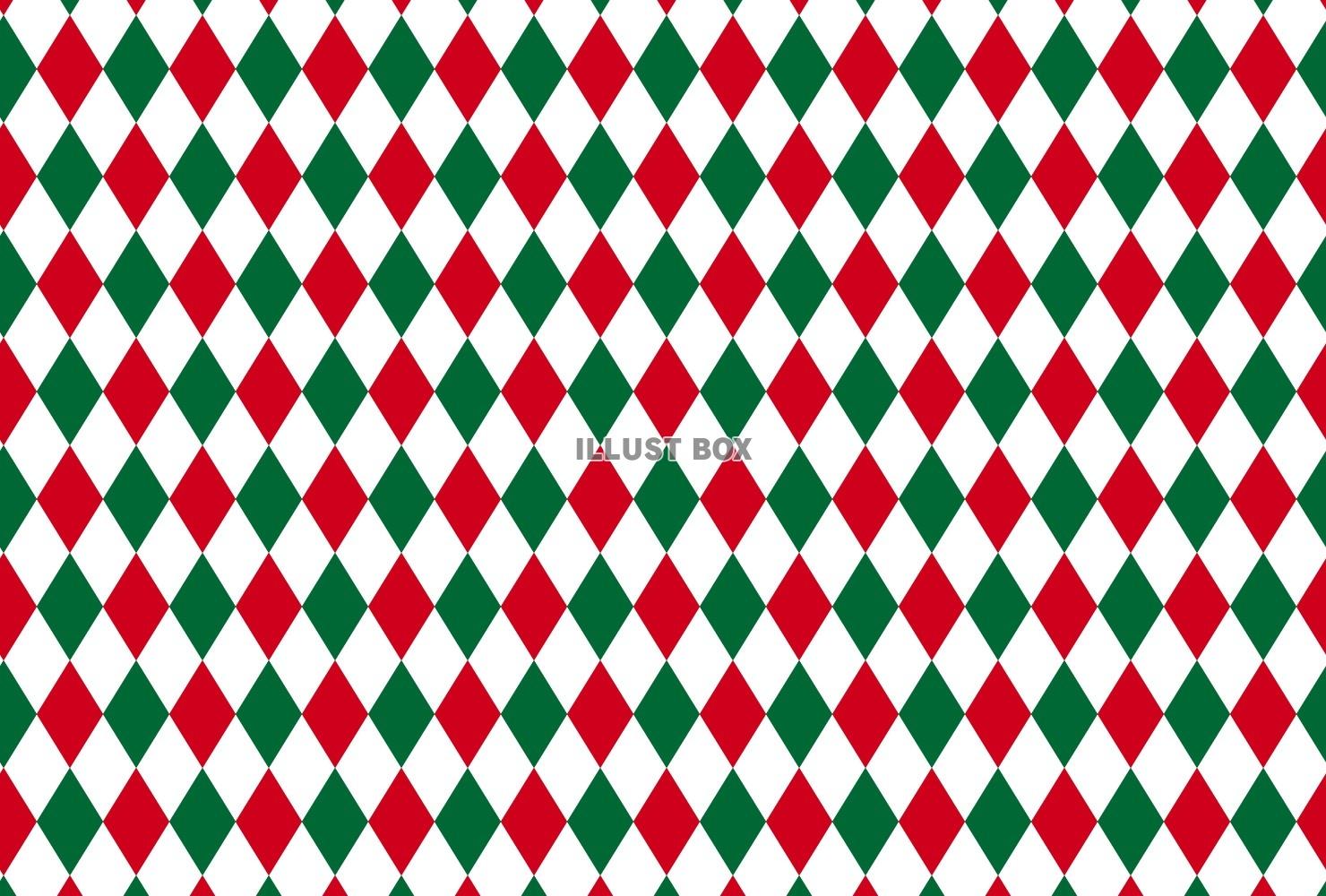 クリスマスカラーダイヤ柄テクスチャ03