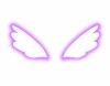 光る翼(紫)