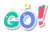 ゆるい英字　キーワード　GO　[png/eps]