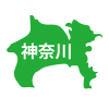 神奈川県のイラスト　都道府県