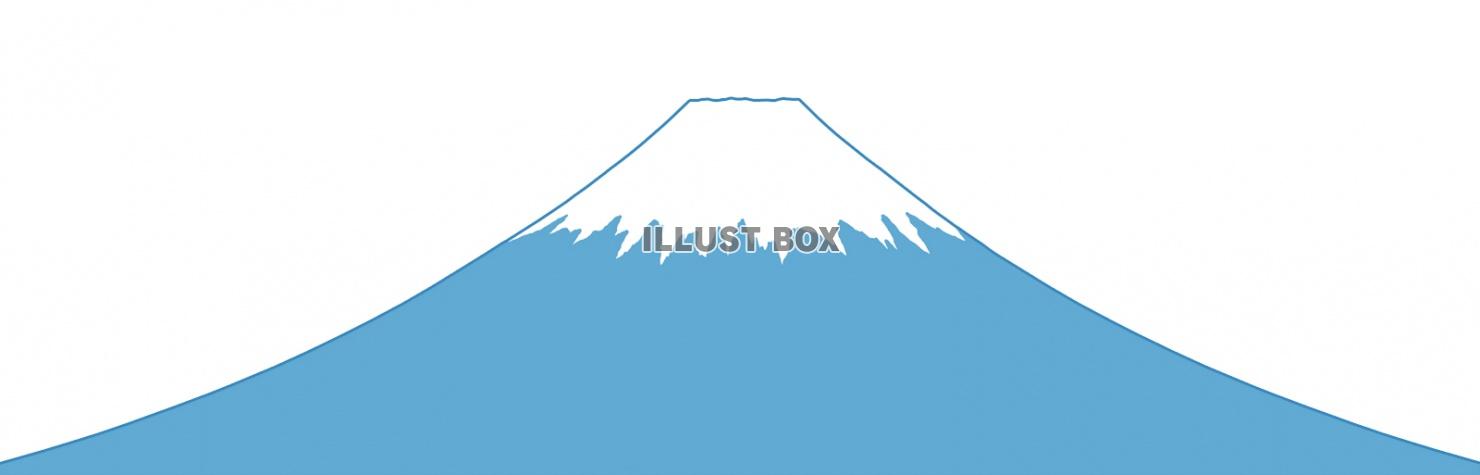 無料イラスト 富士山イラスト背景素材シンプル壁紙画像