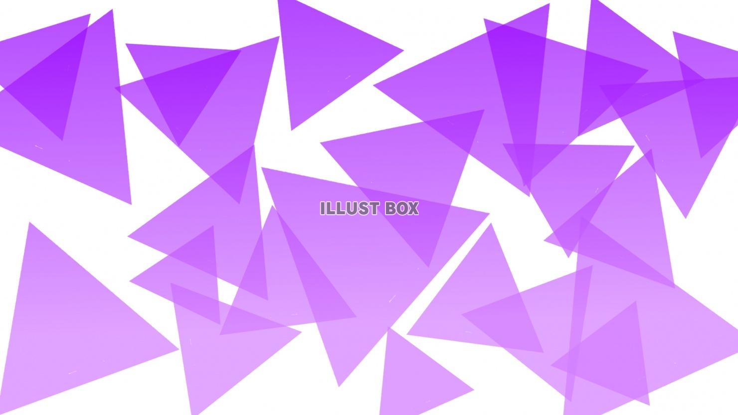 三角パターン背景(紫)